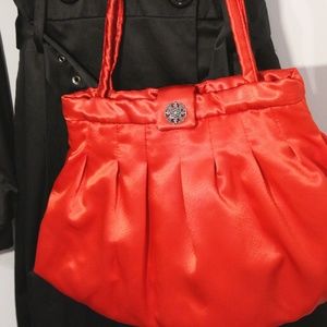 🍷BRAND NEW Red Handmade Purse!!